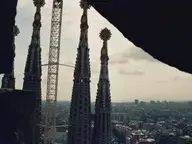 View atop Gaudí’s Sagrada Família