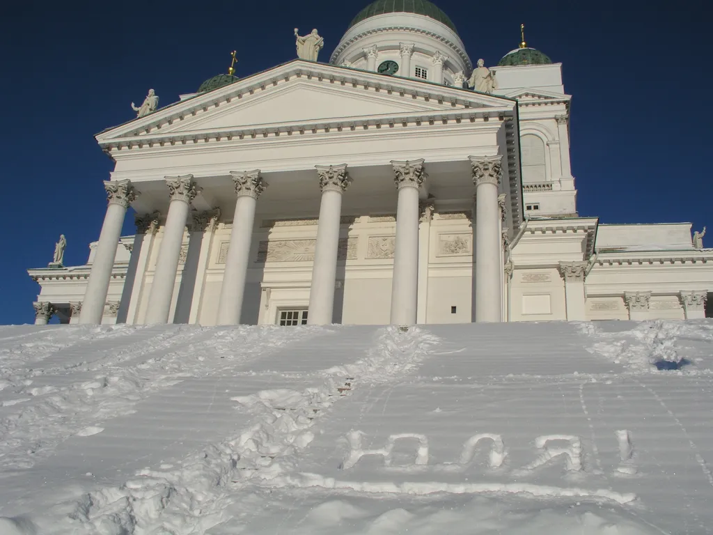 Cathedral in the Snow