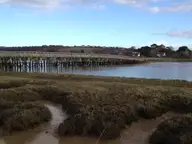 Quiet at the Shoreham Footbridge