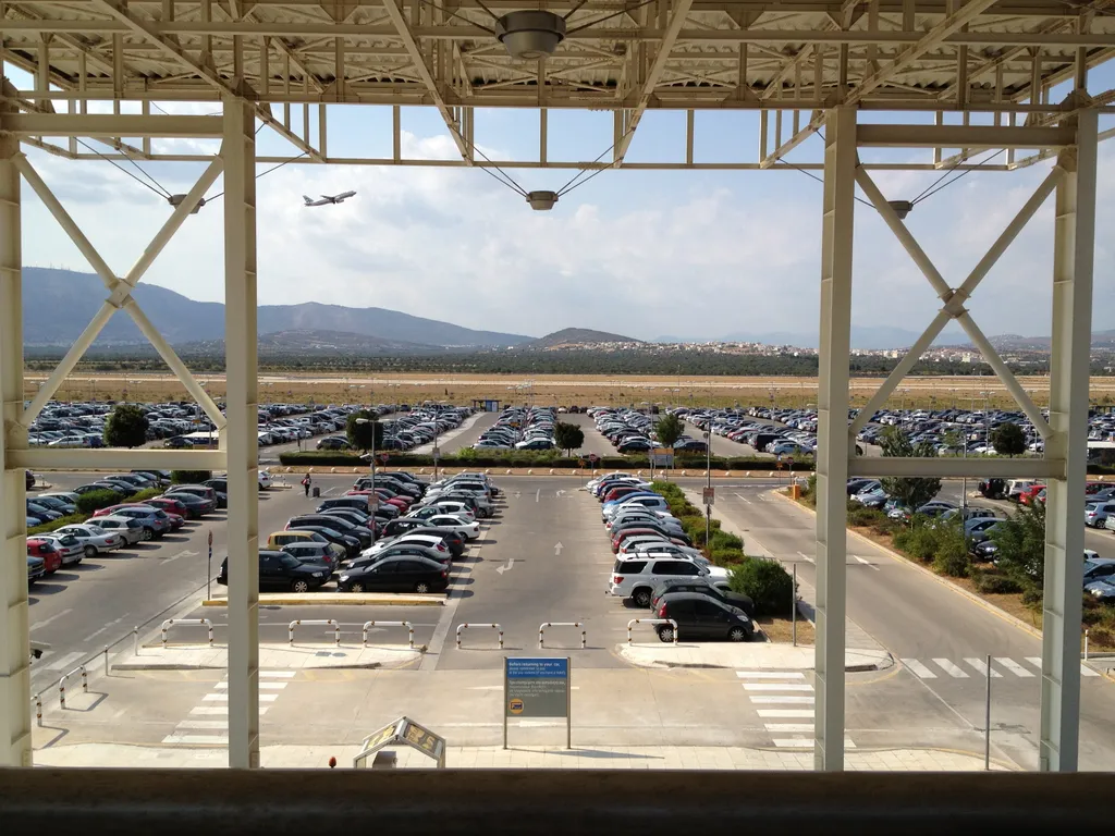At the airport