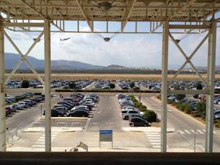 At the airport