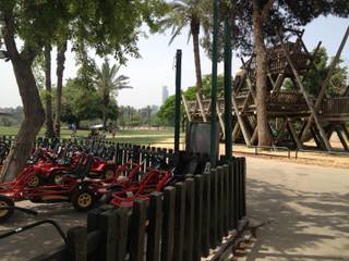 Some Park Hayarkon horizontals, verticals and even diagonals