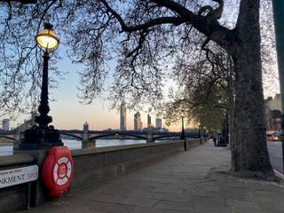 Dusk on the Embankment