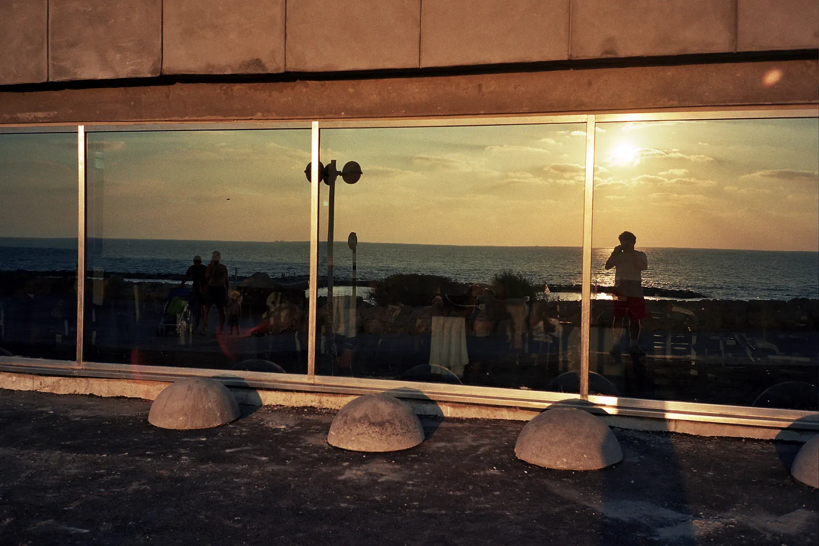 Self-Portrait at the Tel Aviv Hilton