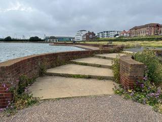 Gentle Stairway at Hove Lagoon