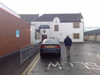 Around the Back at the Mearns Cross Shopping Centre