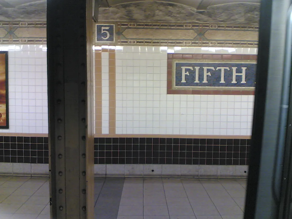Elegant Mosaics in the Subway for Goodness’ Sake