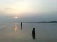 Two Figures on a Beach