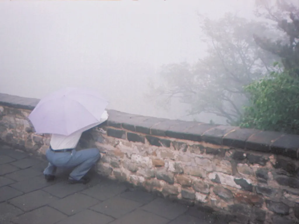 Purple rain and Great Wall