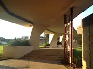 Moving through Frank Lloyd Wright’s Florida Southern College in the late afternoon