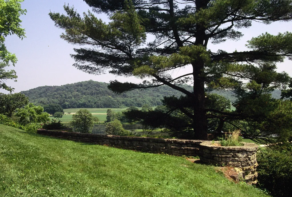 Garden Wall at Taliesin