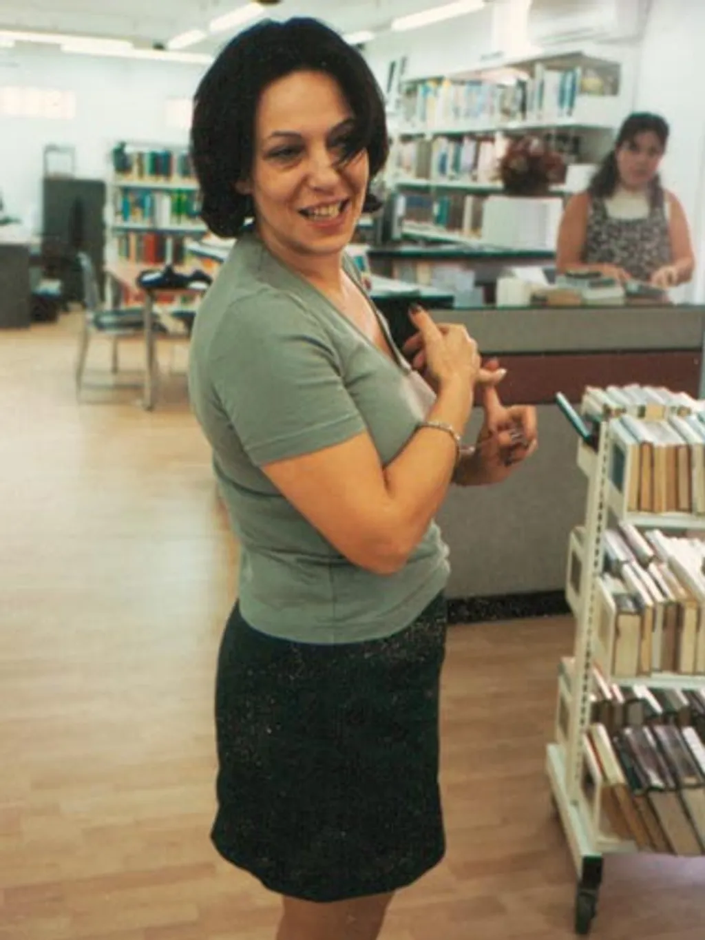Israeli British Council librarian