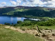 A Lake, a Path and Some Hills
