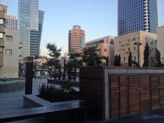 Dusk in Central Tel Aviv