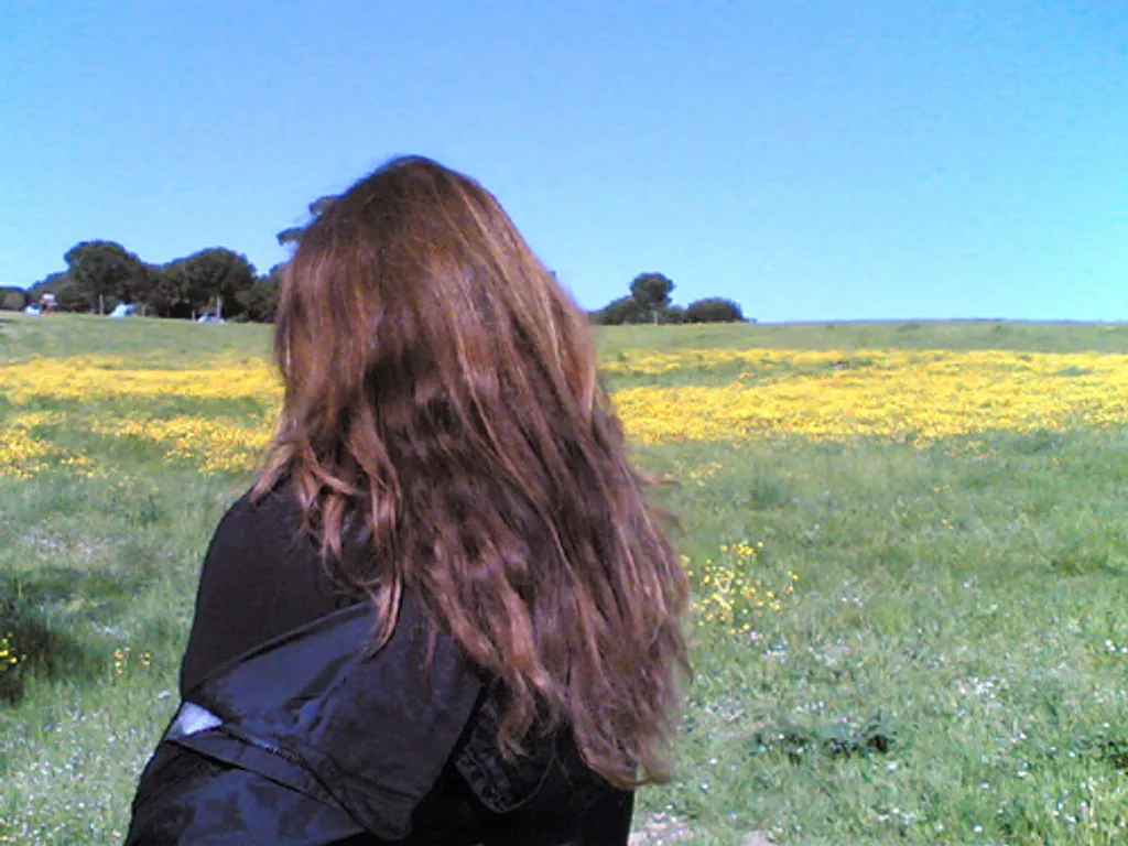 Daniela in the meadow