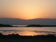 Sunrise at the Dead Sea